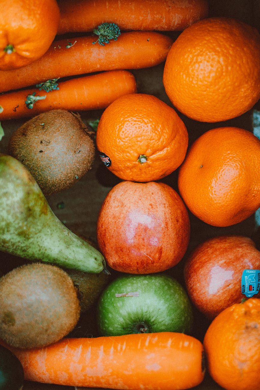 fruits et légumes de mars, poires, pommes, carottes
énergie, vitalité, bien manger, bien s'alimenter
